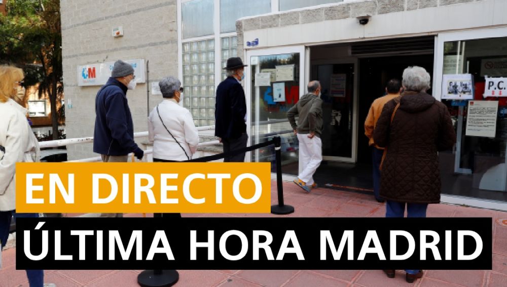 Coronavirus Madrid: Illa explica el estado de alarma, contagios, fallecidos y última hora del 15 de octubre en directo