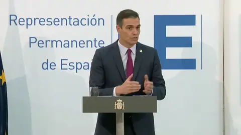 Comparecencia de Pedro Sánchez en Bruselas, streaming en directo Comparecencia de Pedro Sánchez en Bruselas, streaming en directo
