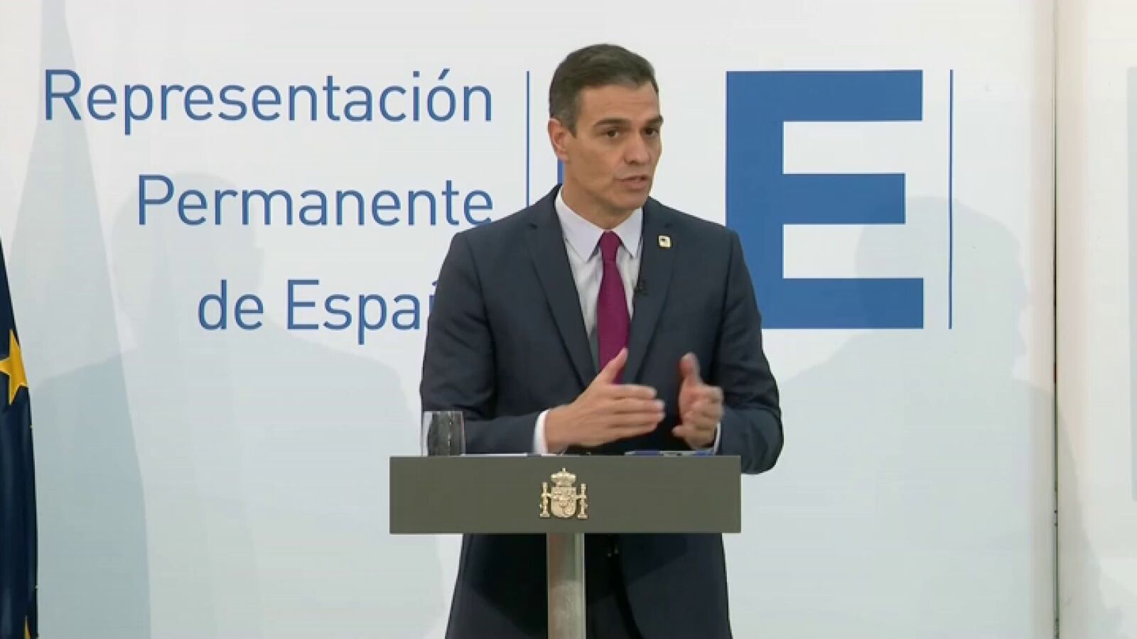 Comparecencia de Pedro Sánchez en Bruselas, streaming en directo 