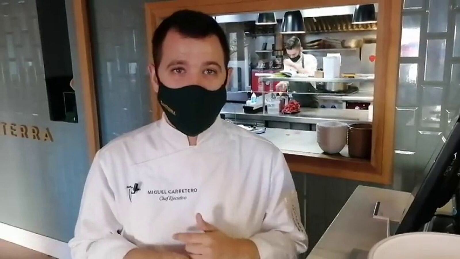 Miguel Carretero, cocinero que gestiona Santerra: 