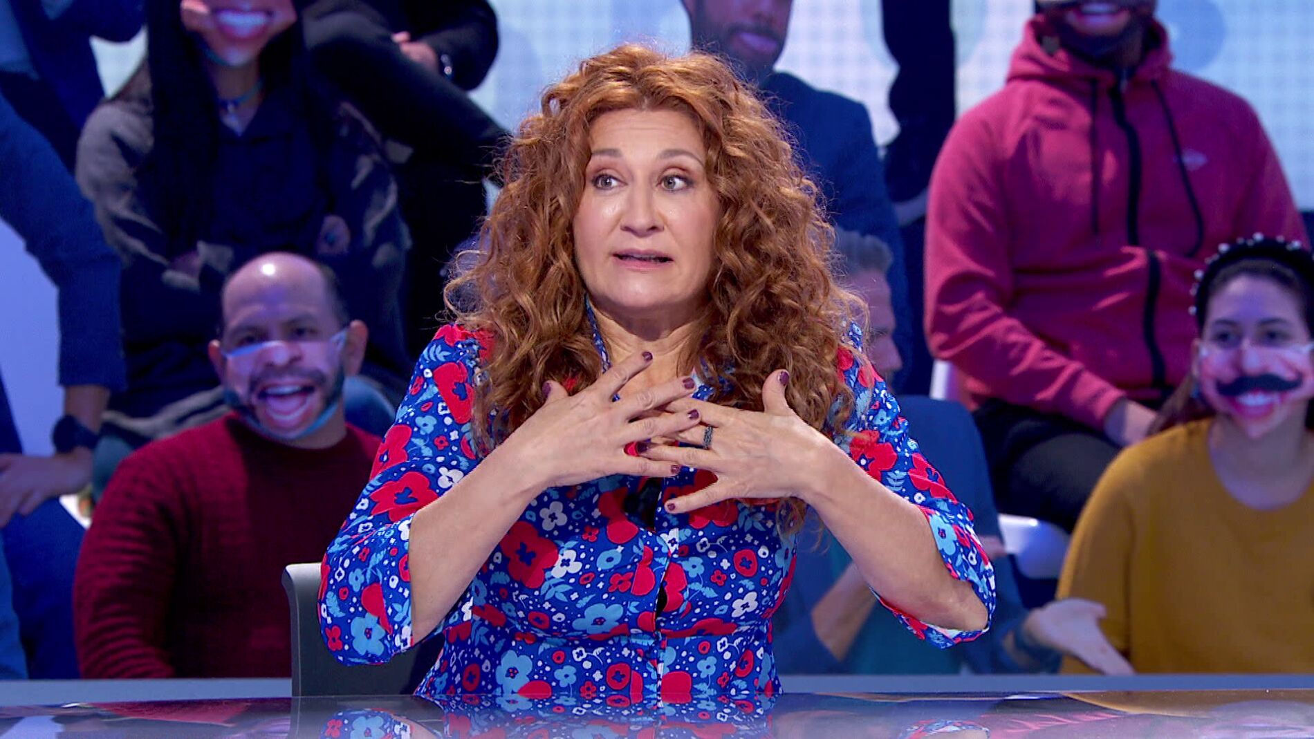 ¿Un ataque de ansiedad? Chiqui Fernández no esconde sus nervios en ‘Pasapalabra’ 