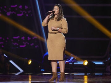 Alba Pérez enternece cantando ‘Algo contigo’ en las Audiciones a ciegas de ‘La Voz’