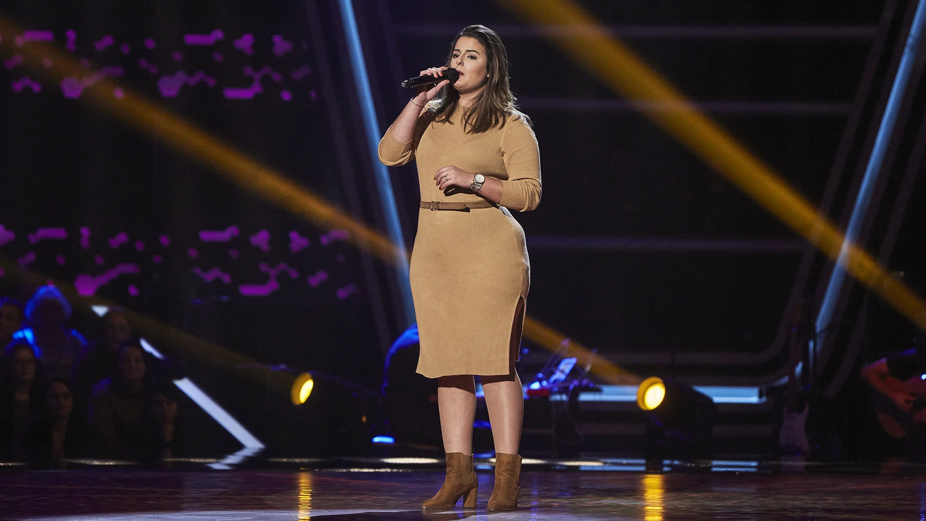 Alba Pérez enternece cantando ‘Algo contigo’ en las Audiciones a ciegas de ‘La Voz’