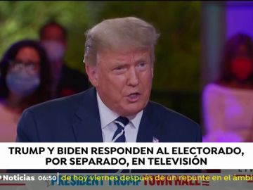 Donald Trump y Joe Biden se contraprograman el día que debían enfrentarse en su segundo cara a cara Donald Trump y Joe Biden se contraprograman el día que debían enfrentarse en su segundo cara a cara