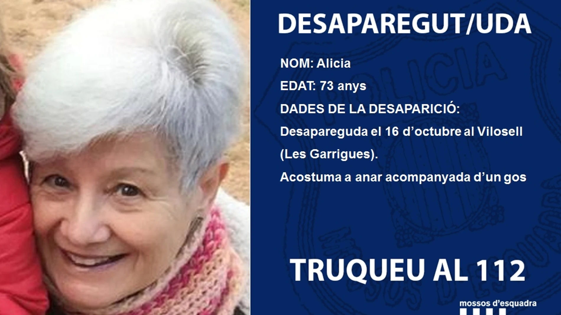 Desaparecida en Lleida la madre del político catalán Jaume Collboni Desaparecida en Lleida la madre del político catalán Jaume Collboni