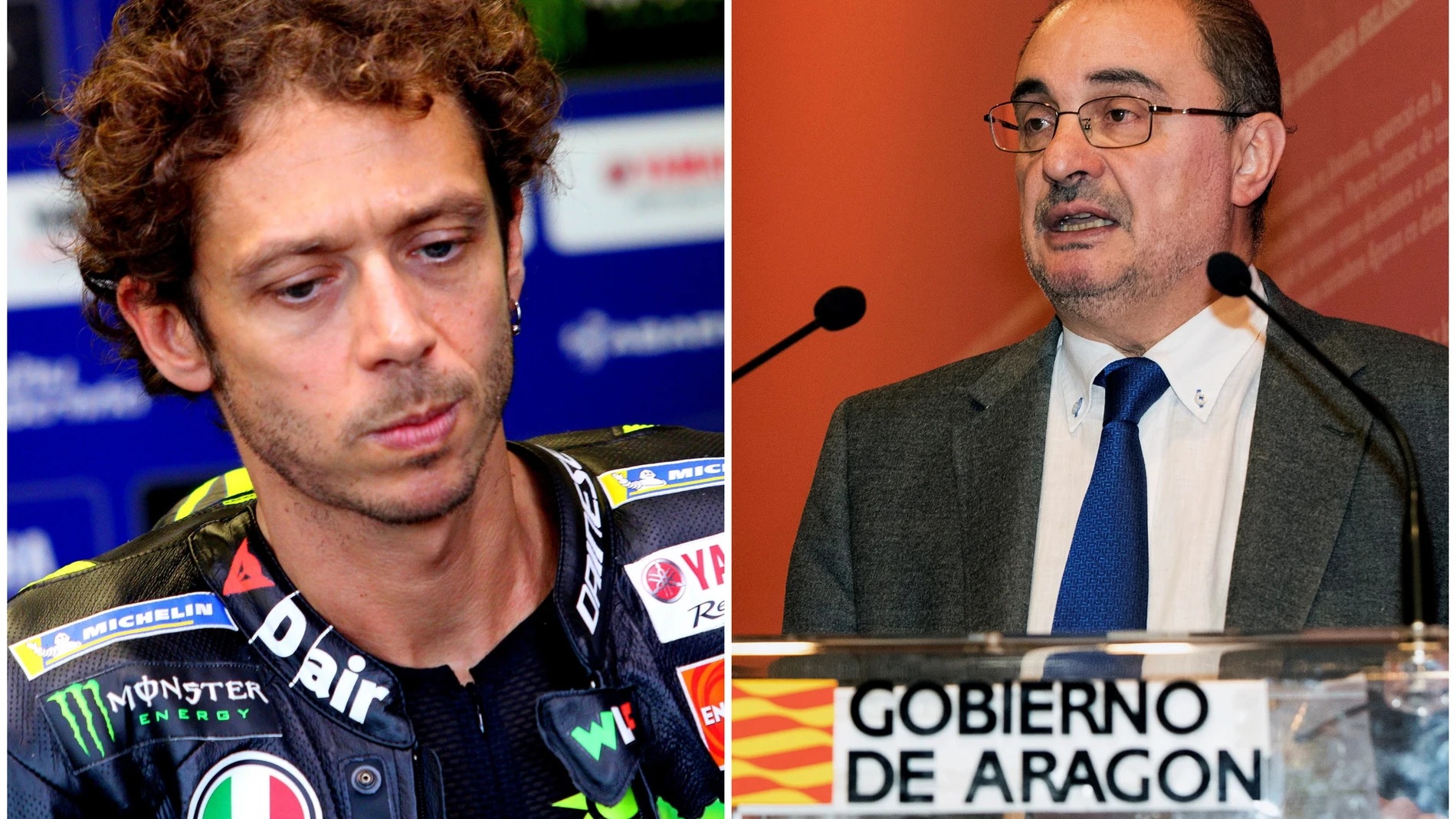 El presidente de Aragón responde a Valentino Rossi: "El coronavirus no es su principal problema de salud" El presidente de Aragón responde a Valentino Rossi: "El coronavirus no es su principal problema de salud"