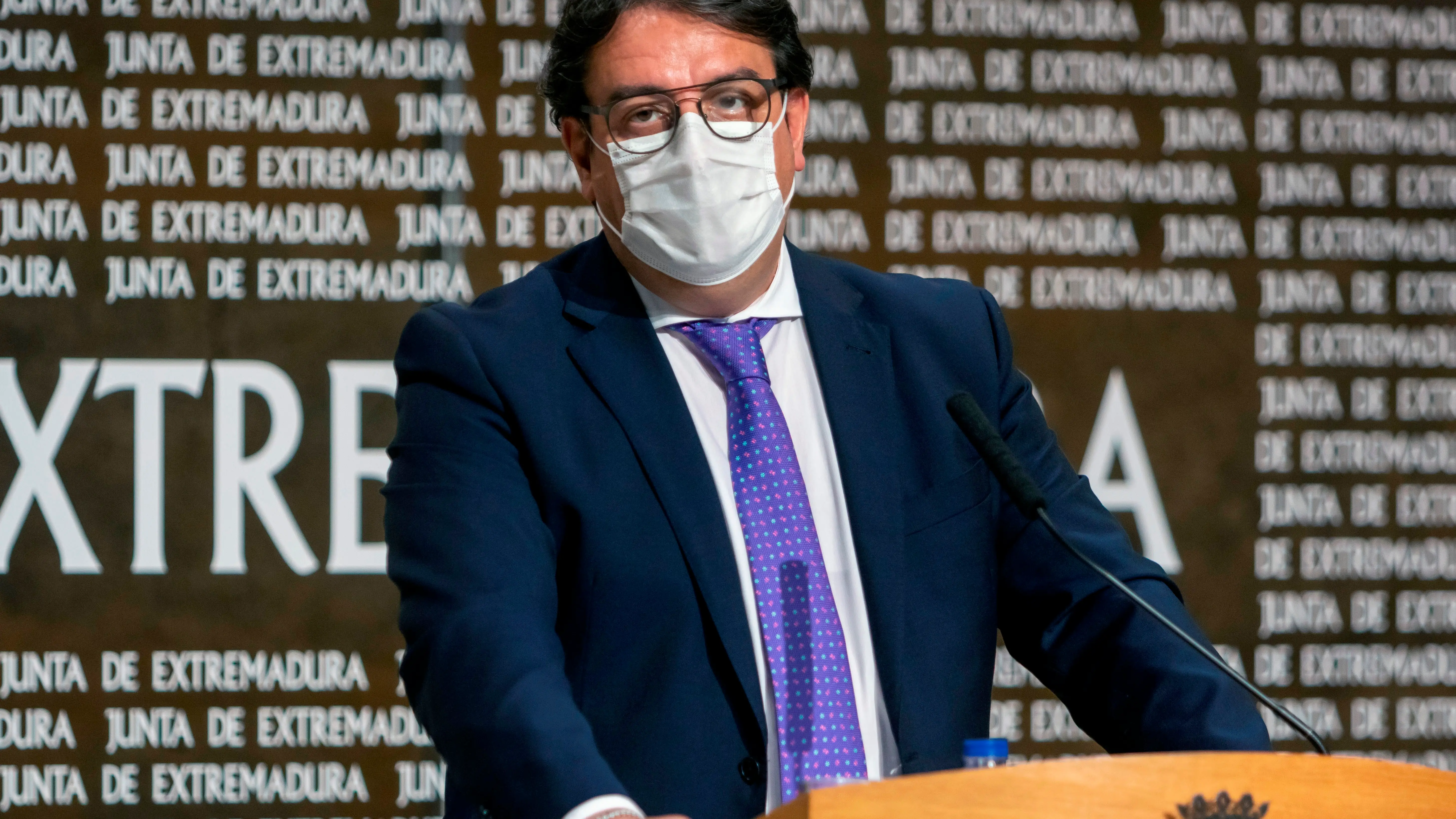 El vicepresidente segundo de la Junta de Extremadura y consejero de Sanidad, José María Vergeles El vicepresidente segundo de la Junta de Extremadura y consejero de Sanidad, José María Vergeles