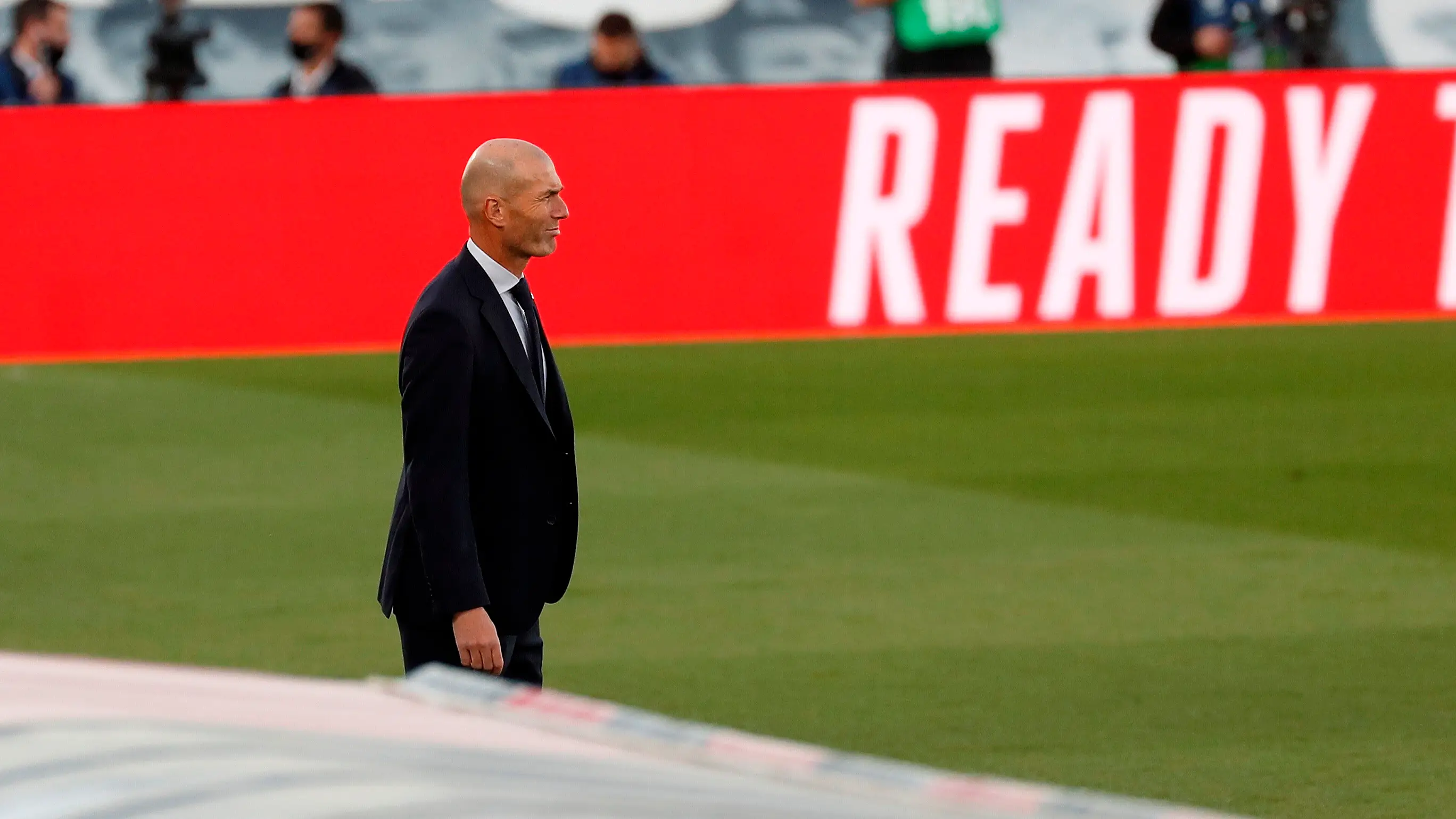 Zinedine Zidane, durante un partido del Real Madrid Zinedine Zidane, durante un partido del Real Madrid