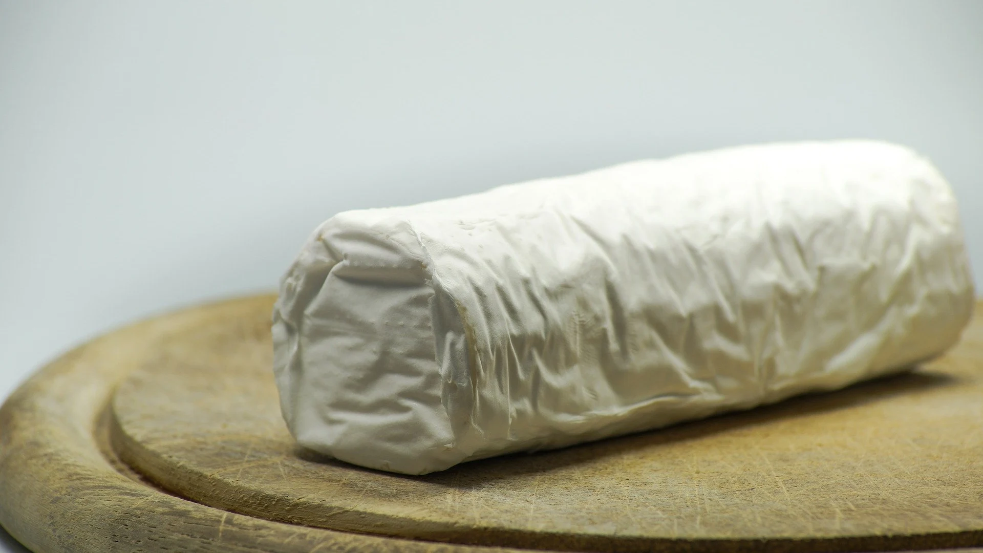 Imagen de un queso rulo de cabra