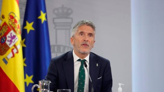 El ministro del Interior, Fernando Grande-Marlaska