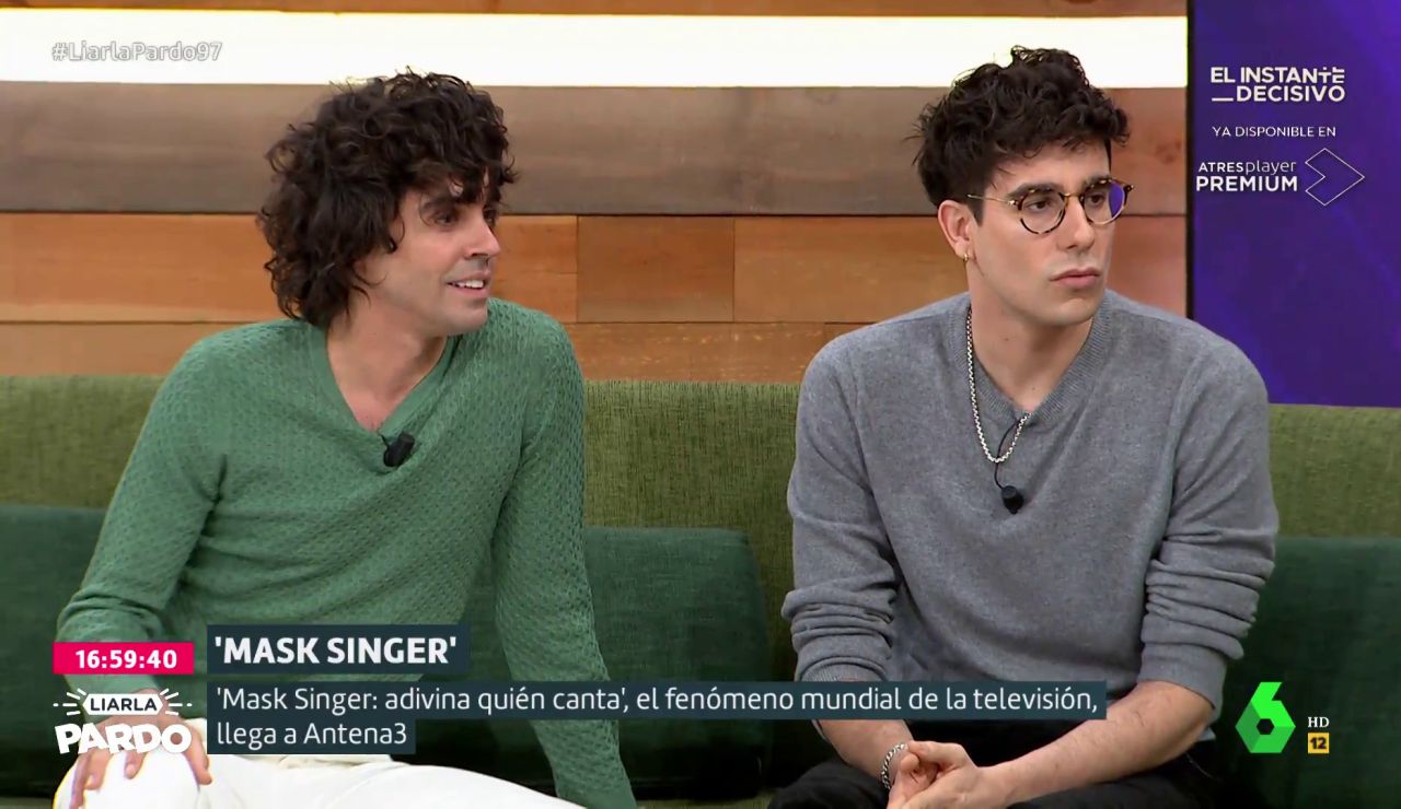 Javier Calvo y Javier Ambrossi, sobre 'Mask Singer: adivina quién canta': "Los doce famosos son gente que no está habitualmente en televisión"