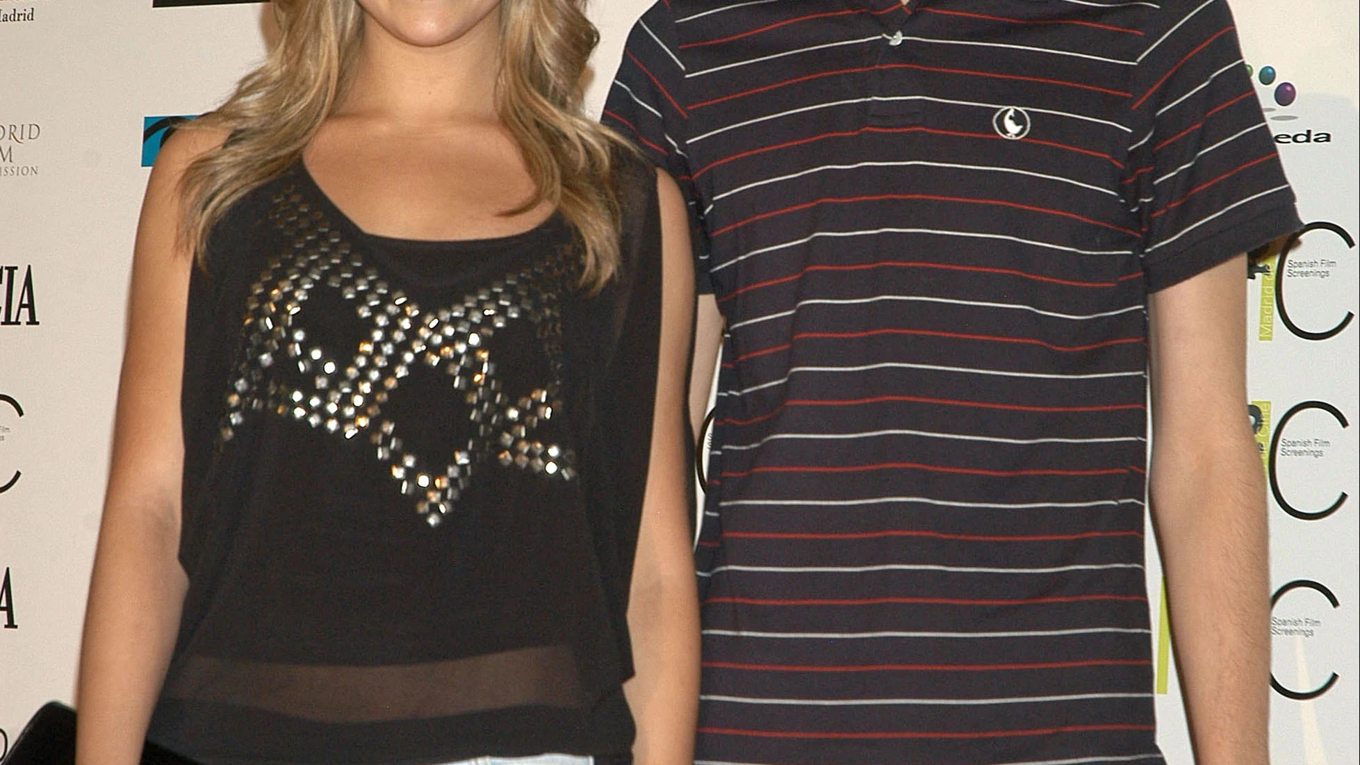 Úrsula Corberó y Javier Calvo