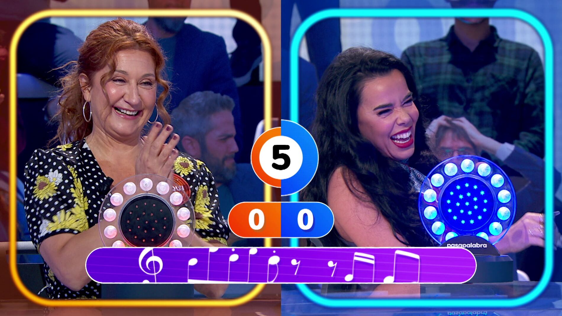 Beatriz Luengo presume de vozarrón con ‘It’s raining men’ en ‘La Pista’