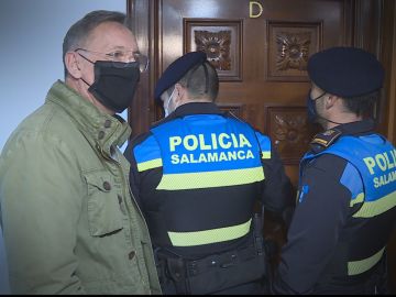 Policía en fiesta ilegal en Salamanca