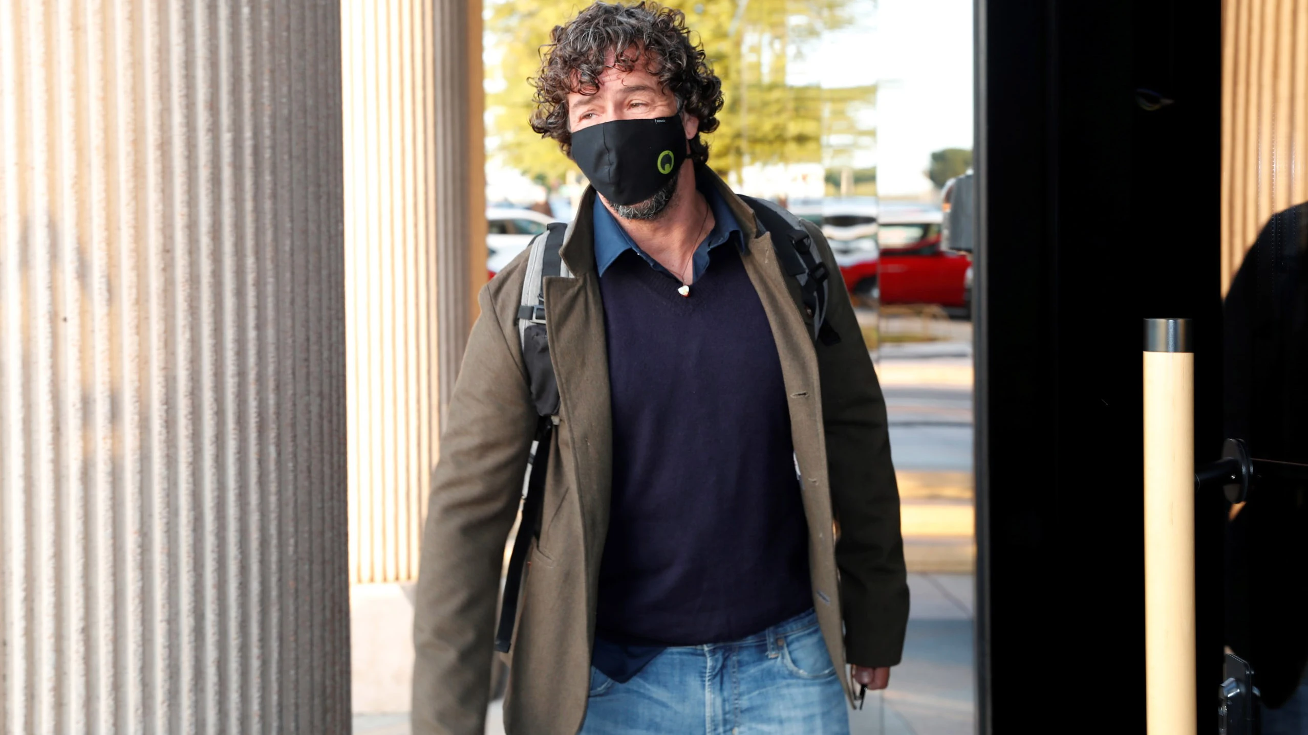 Nacho Palau, a su llegado a los juzgados 