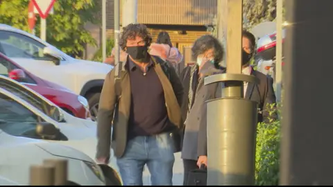 Llegada Nacho Palau a los juzgados Llegada Nacho Palau a los juzgados