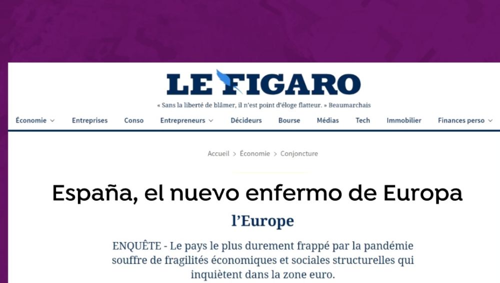 Artículo en Le Figaro sobre España
