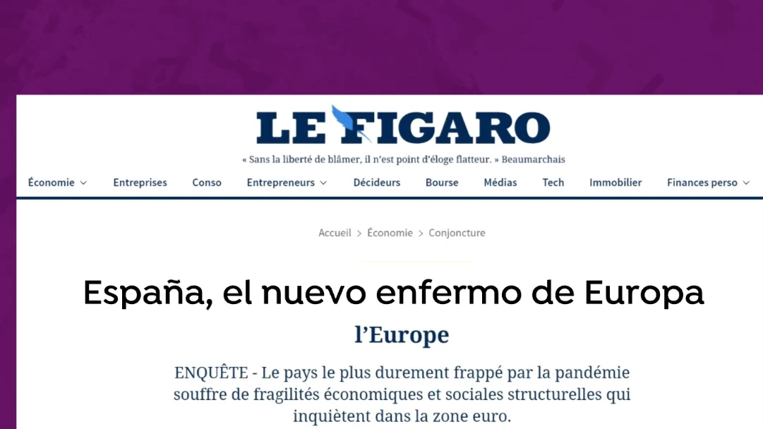 Artículo en Le Figaro sobre España Artículo en Le Figaro sobre España