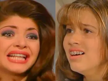 Itatí Cantoral y Yuliana Peniche en el momento de "maldita lisiada" de 'María, la del barrio' Itatí Cantoral y Yuliana Peniche en el momento de "maldita lisiada" de 'María, la del barrio'