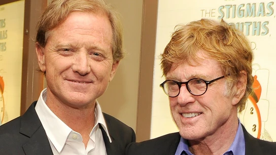 Robert Redford y su hijo James Redford Robert Redford y su hijo James Redford