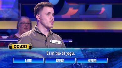 El fallo de Álex, entre los más absurdos vistos en ‘¡Ahora caigo!’… ¡y eso que se sabía la respuesta!