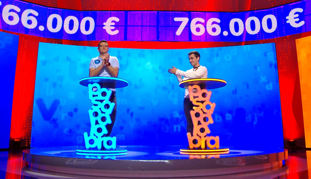 La cautela de Luis en ‘El Rosco’ le lleva a la victoria frente a Pablo: ¿conseguirá los 766.000 euros? La cautela de Luis en ‘El Rosco’ le lleva a la victoria frente a Pablo: ¿conseguirá los 766.000 euros?