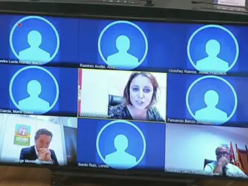 El rifirrafe entre Andrea Levy y unas concejalas de Más Madrid y el PSOE se convierte en 'trending topic': "Socialista machista" El rifirrafe entre Andrea Levy y unas concejalas de Más Madrid y el PSOE se convierte en 'trending topic': "Socialista machista"