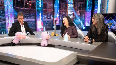 Alaska y Mario Vaquerizo demuestran su brutal conexión con el divertido juego de Trancas y Barrancas