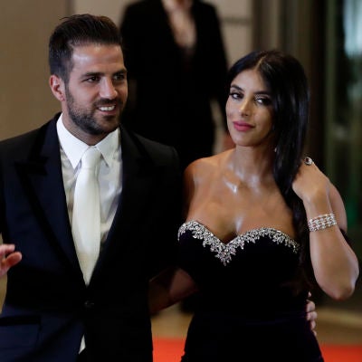 Daniella Semaan y Cesc Fábregas