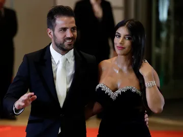 Daniella Semaan y Cesc Fábregas Daniella Semaan y Cesc Fábregas