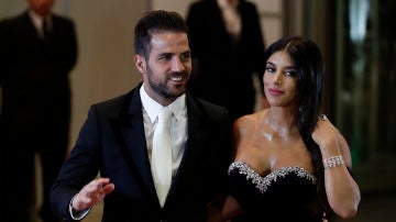 Daniella Semaan y Cesc Fábregas