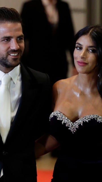 Daniella Semaan y Cesc Fábregas