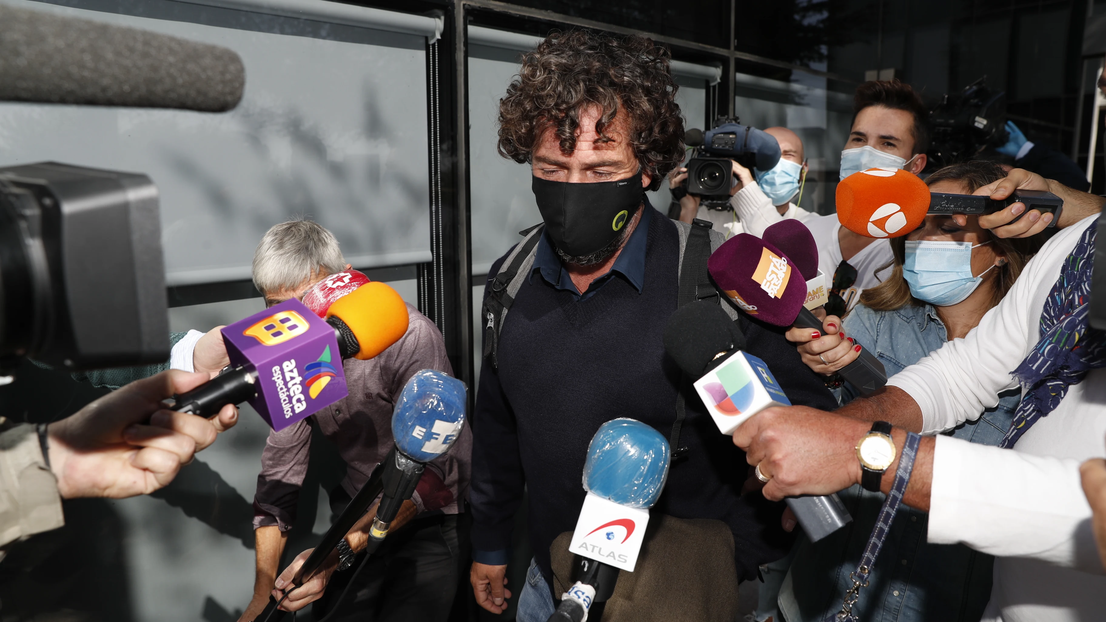 Nacho Palau a la salida de los juzgados Nacho Palau a la salida de los juzgados