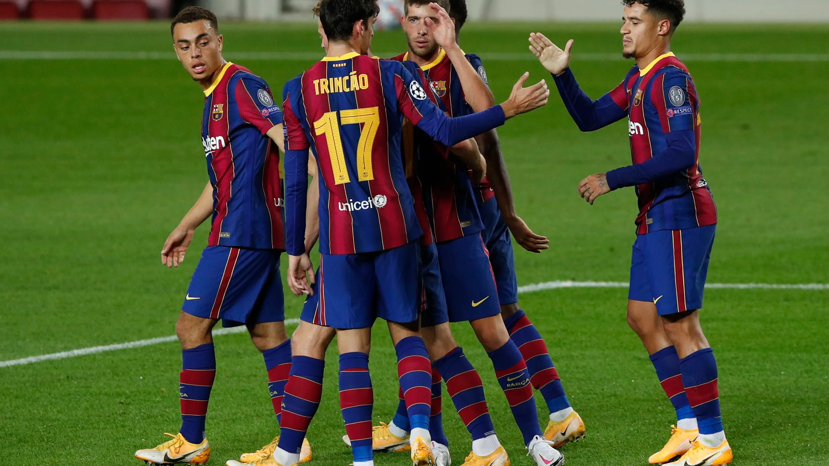 El Barça golea al Ferencváros en Champions League pero pierde a Piqué contra la Juventus de Turín El Barça golea al Ferencváros en Champions League pero pierde a Piqué contra la Juventus de Turín