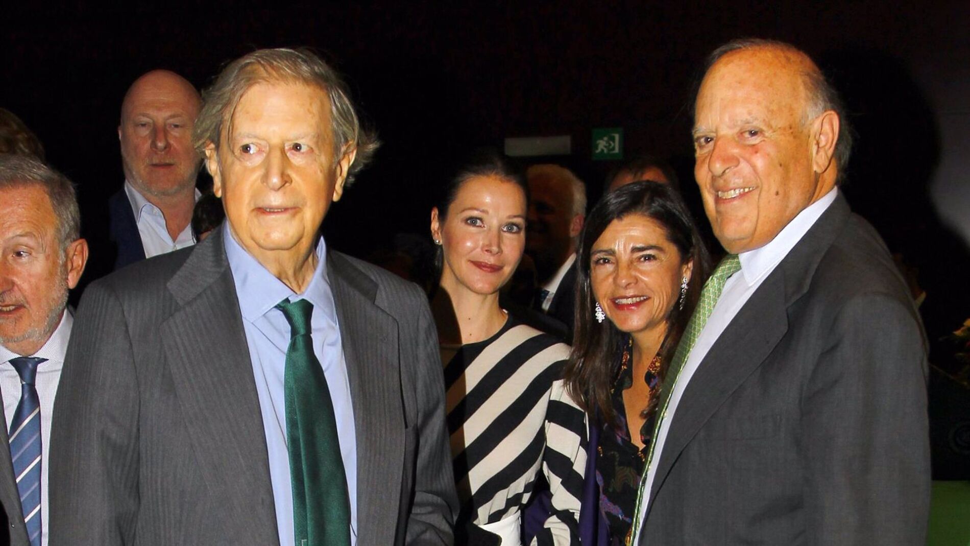 Fernando Falcó, Esther Doña y Carlos Falcó 