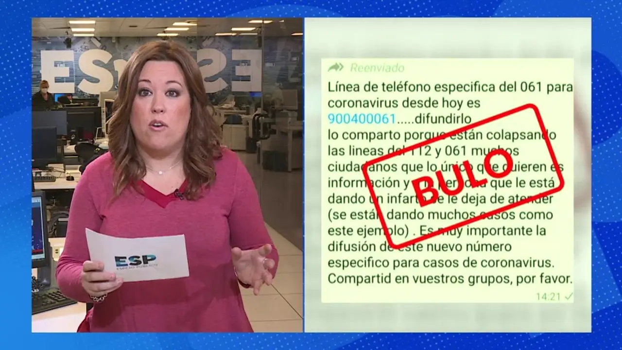 No, las líneas de los teléfonos de emergencia, 112 y 061 no están colapsadas, es un bulo