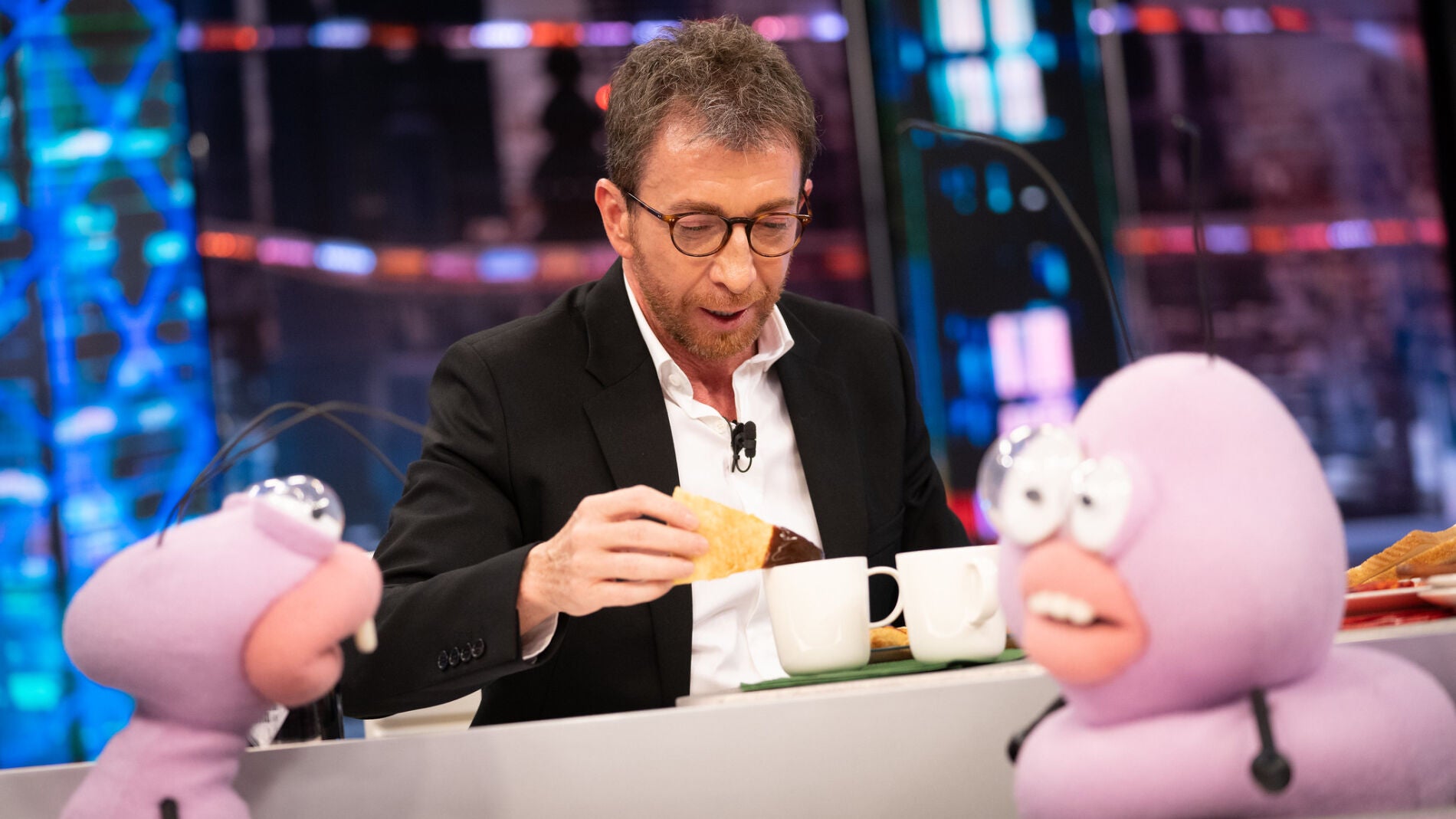 Pablo Motos pone a prueba a David de Jorge con grandes 'guarrindongadas' gastronómicas