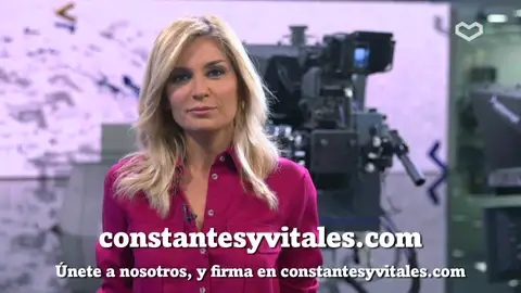 Sandra Golpe, en la campaña de Constantes y Vitales Sandra Golpe, en la campaña de Constantes y Vitales