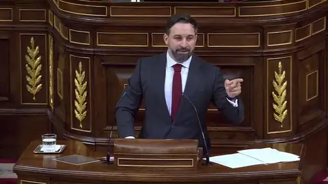 Moción de censura: acusaciones de mentir entre Pedro Sánchez y Santiago Abascal con el PP de testigo Moción de censura: acusaciones de mentir entre Pedro Sánchez y Santiago Abascal con el PP de testigo