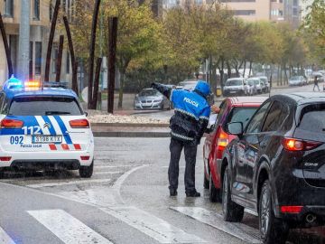 Un control policial