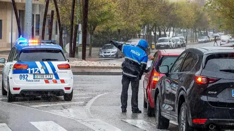 Un control policial Un control policial
