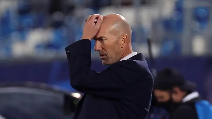 El entrenador del Real Madrid, Zidane Zidane. El entrenador del Real Madrid, Zidane Zidane.