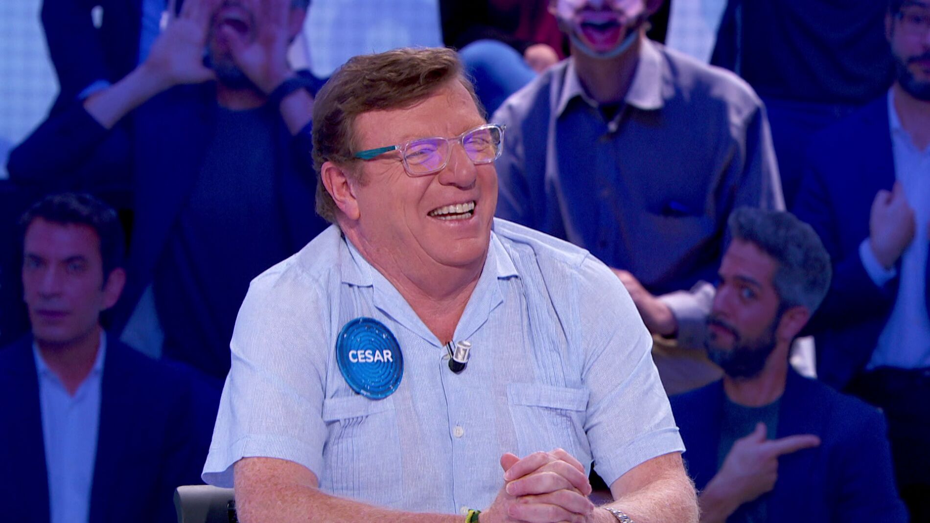 Roberto Leal le saca los colores a C&eacute;sar Cadaval en &lsquo;Pasapalabra&rsquo;: &ldquo;Eres el Justin Bieber del humor&rdquo;