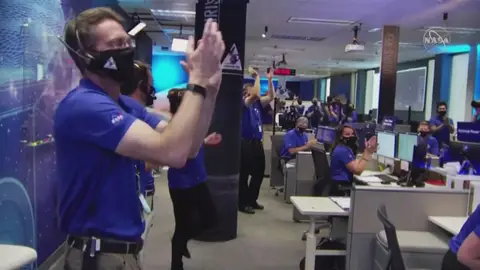 Celebración en la NASA Celebración en la NASA