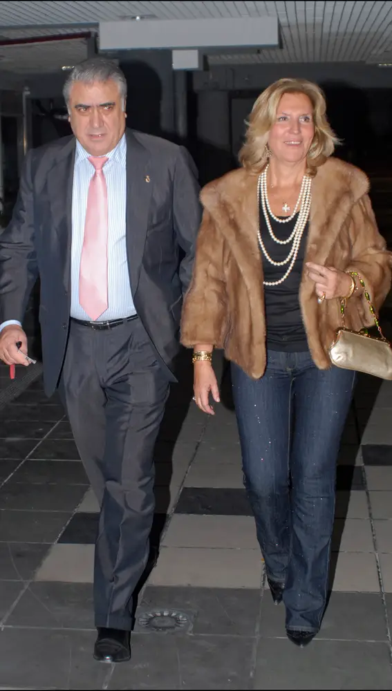 Lorenzo Sanz y su mujer María Luz Durán Lorenzo Sanz y su mujer María Luz Durán