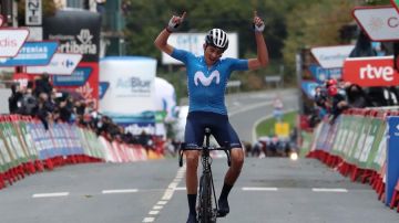 Marc Soler se impone en solitario en Navarra y Roglic sigue líder de la Vuelta a España