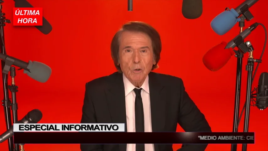 El misterioso anuncio de Raphael a lo Matías Prats El misterioso anuncio de Raphael a lo Matías Prats