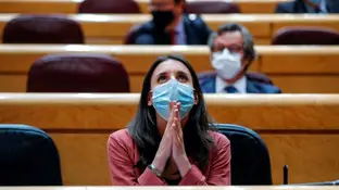 Irene Montero en el Senado Irene Montero en el Senado