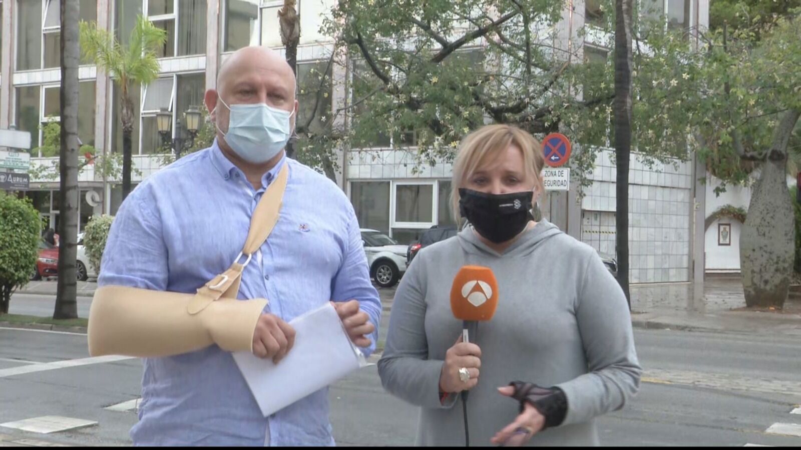Un policía fuera de servicio evita una agresión machista en Málaga: 