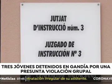 Tres detenidos por una presunta violación grupal a una menor de edad en Gandía Tres detenidos por una presunta violación grupal a una menor de edad en Gandía